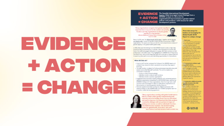 Evidence + Action = Change
