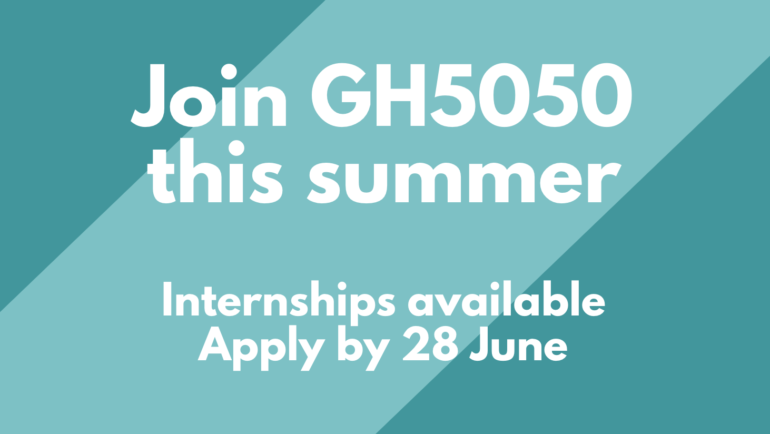 Openings: GH5050 paid summer internships